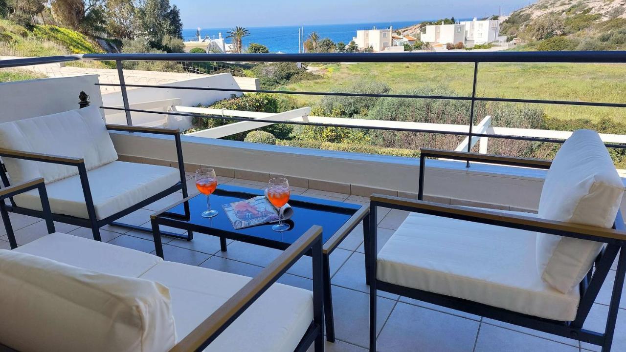 Holiday Villa Sunjoy Close To The Beach Sounion Exterior photo